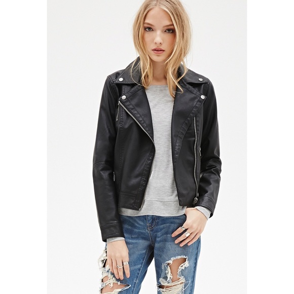 biker jacket forever 21